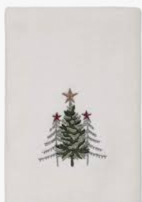 Avanti Linens Tree Embroidered Hand Towel