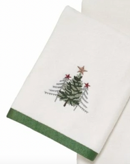 Avanti Linens Tree Embroidered Hand Towel