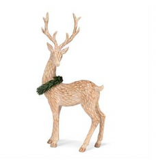 Whitetail Standing Deer Figure 17"
