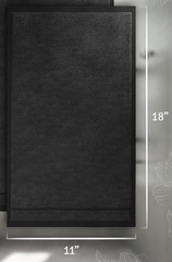 Black 100% Cotton Fingertip Towels