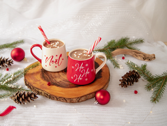 Gourmet Du Village HoHoHo Hot Chocolate Mug Gift Set
