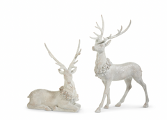 Iced Deer With Holly