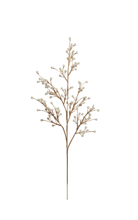 Pearl Bead Spray Pick 33"