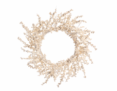 Pearl Wreath 20"