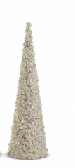 Pearl Embellished Cone Tree