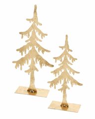 Iron Gold Christmas Tree