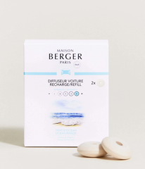 Maison Berger Ocean Breeze Car Diffuser Refill Set of 2