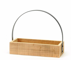 Reclaimed Wood Tray Basket