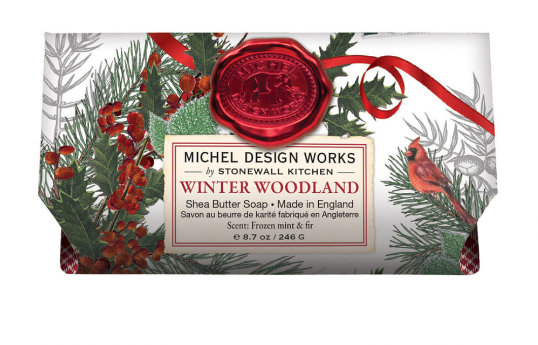 Michel Design Works Winter Woodland Large Bar Soap