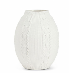 Cable Knit Vase 6"