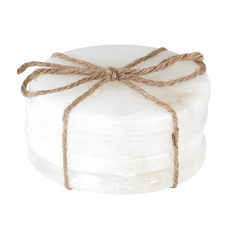 Alabaster Coasters Set of 4