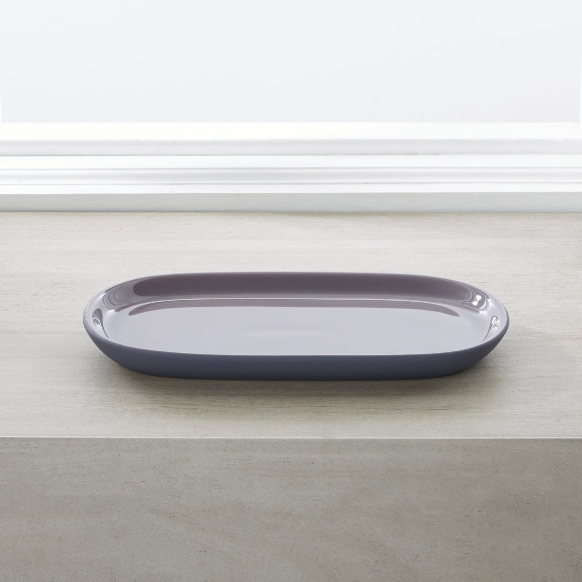 Callan Anthracite Ceramic Tray