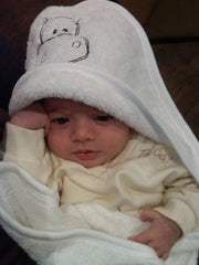 Baby Hooded Embroidered Towels