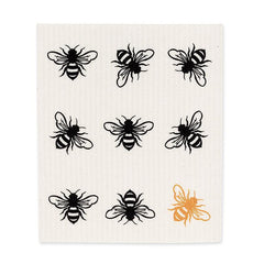 The Amazing Swedish Dishcloth Bee Crest Set of 2