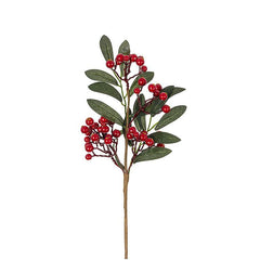 Glossy Berry Stem 15"