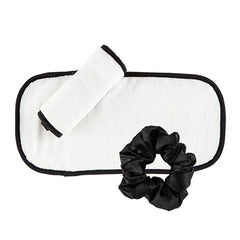Wash The Day Away! Plush Makeup 2 Face Cloths & Scrunchie Gift Set