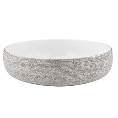 Brava Silver Spun Textured 10" Bowl