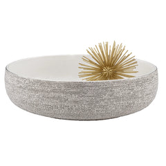 Brava Silver Spun Textured 10" Bowl
