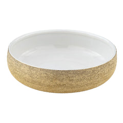 Brava Gold Spun Texture 10" Bowl
