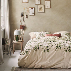 Brunch Blush Floral Duvet Cover Set with Shams