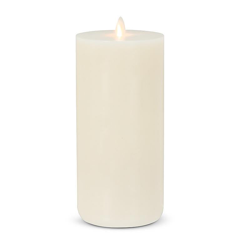 LightLi Moving Flame Medium Flameless LED Candle 4"x9"
