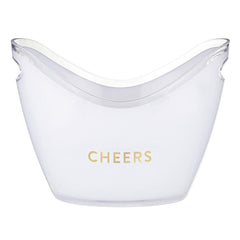 Cheers! Acrylic Beverage Bucket
