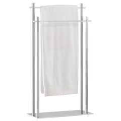 Vero Chrome 2 Tier Towel Stand