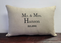 Established Cushion Linen Union Pillow