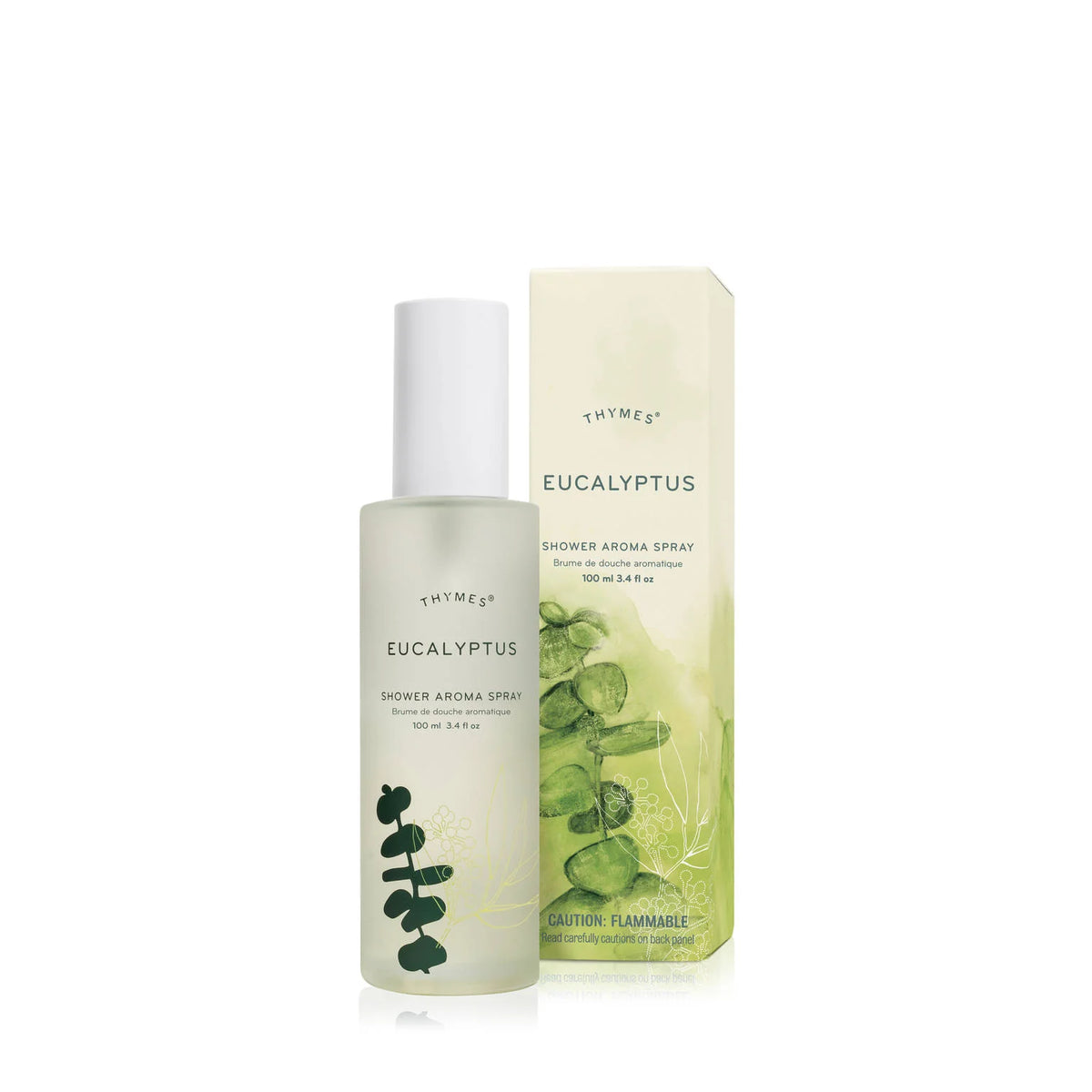 Thymes Eucalyptus Shower Aroma Spray 100ml 3.4oz