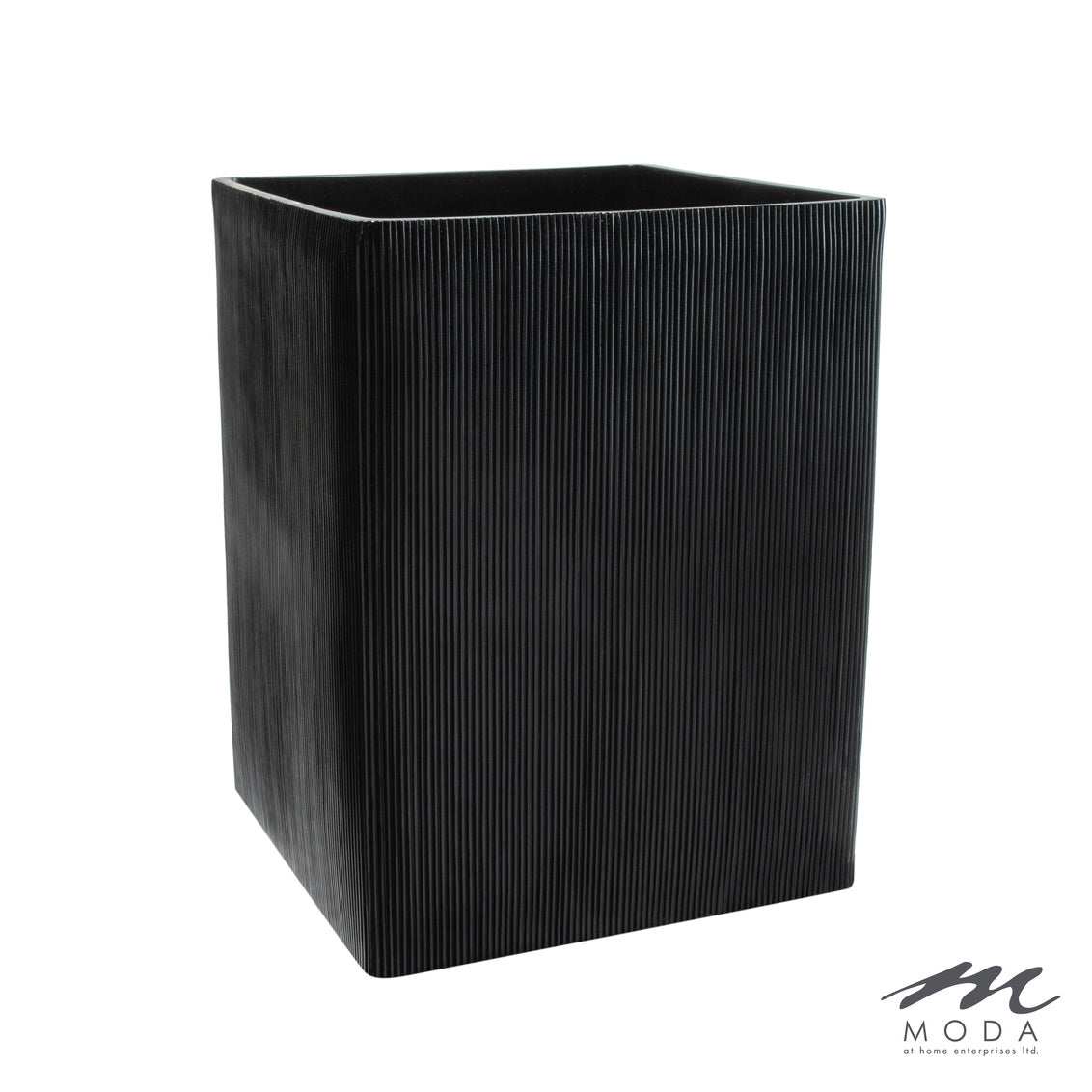 Fitzroy Waste Basket Resin Black