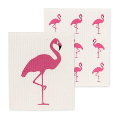 The Amazing Swedish Dishcloth Flamingo Set of 2