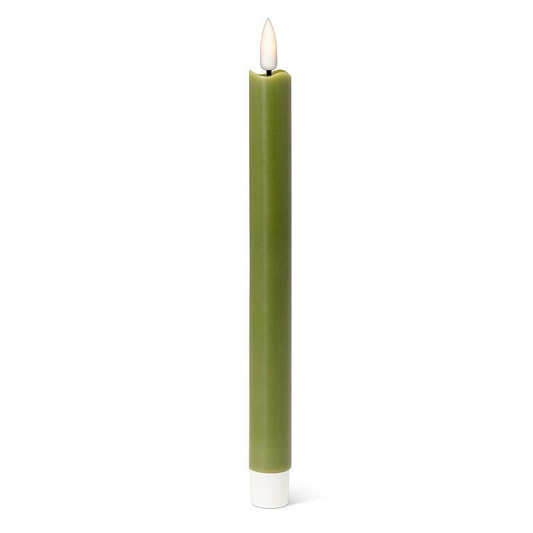 Luxlite LED Taper Candle Green