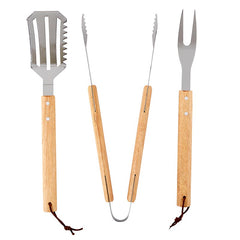 Licensed to Grill Natural BBQ Tools Gift Book Box Set of 3