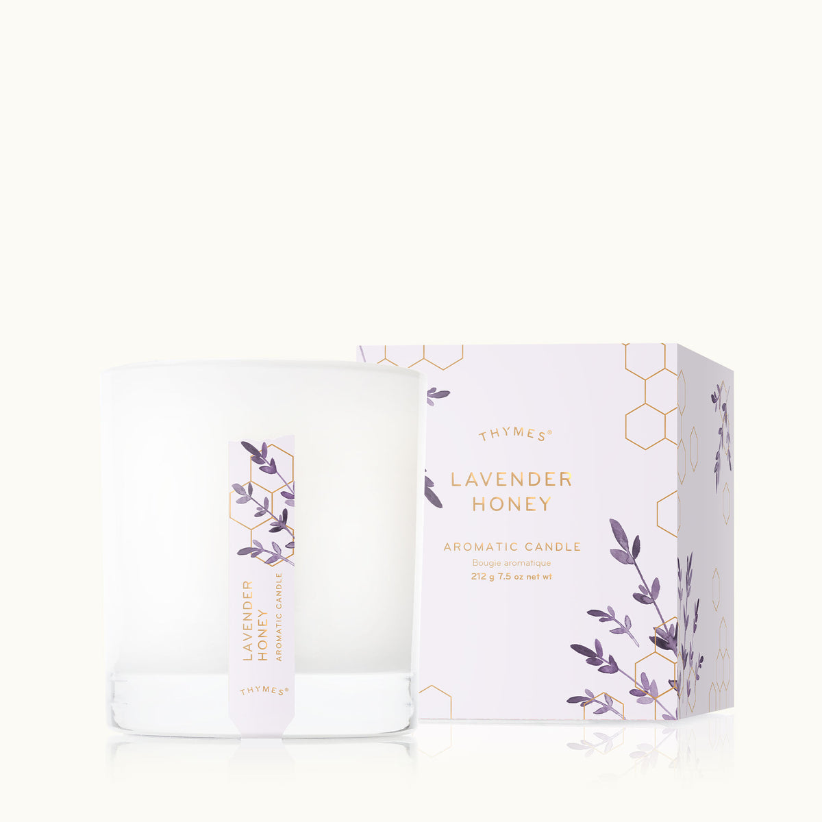 Thymes Lavender Honey Poured Candle