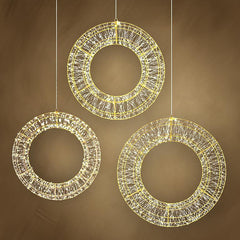 LED Micro LED Wreath 23"