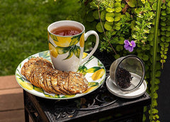Amalfi Lemon Appetizer/Cake Plates