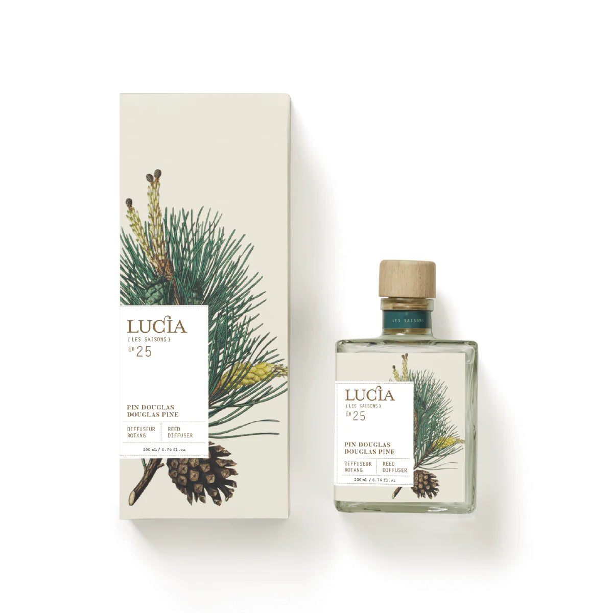 Lucia Les Saison Pin Douglas Pine Reed Diffuser