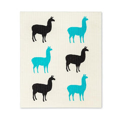 The Amazing Swedish Dishcloth Cool Llamas Set of 2