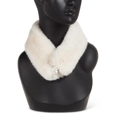 Vogue Magnetic Scarf With Pearl Details