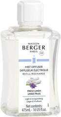 Maison Berger Fresh Linen Mist Diffuser Refill 475ml