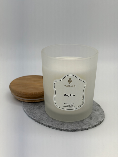 Ollie & Co. Mojito 6oz Soy Wax Candle