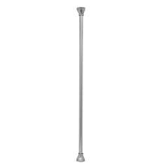 Monroe Tension Curtain Rod Nickel 42"-72"
