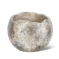 Moonscape Textured Ball Vase