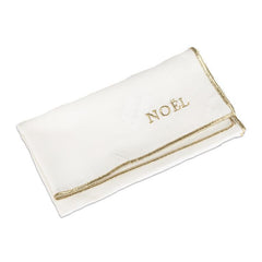 Noël Embroidered 100% Cotton Napkins