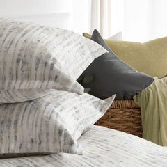 Nomad Printed Sateen Duvet Cover & Shams