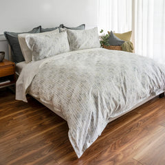 Nomad Printed Sateen Duvet Cover & Shams
