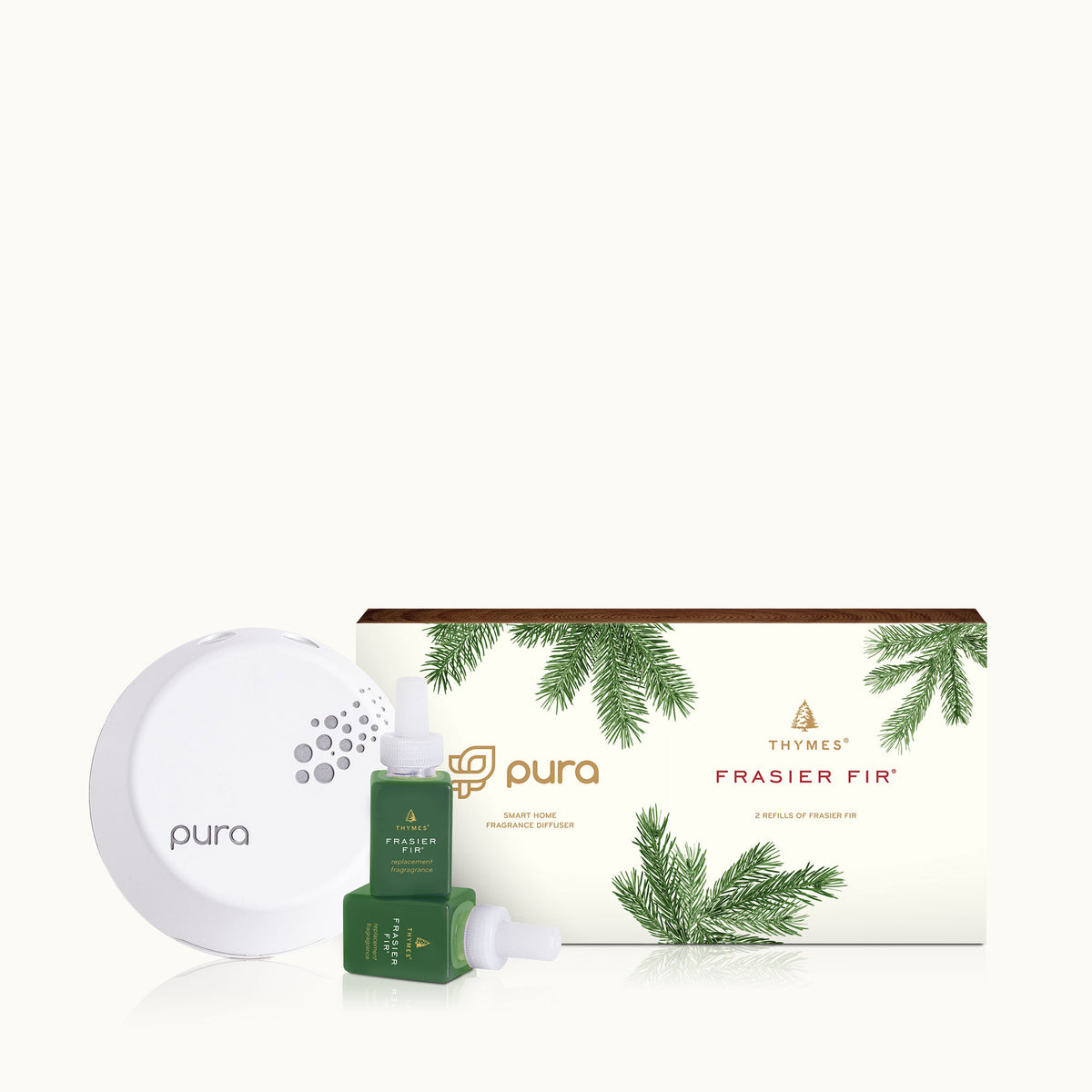 Thymes Frasier Fir Pura Smart Home Diffuser Kit