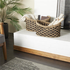 Seagrass Woven Basket Large 18L