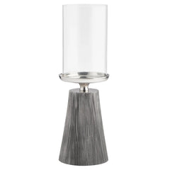 Sierra Glass Hurricane Candle Holder 13"H