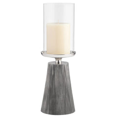 Sierra Glass Hurricane Candle Holder 13"H